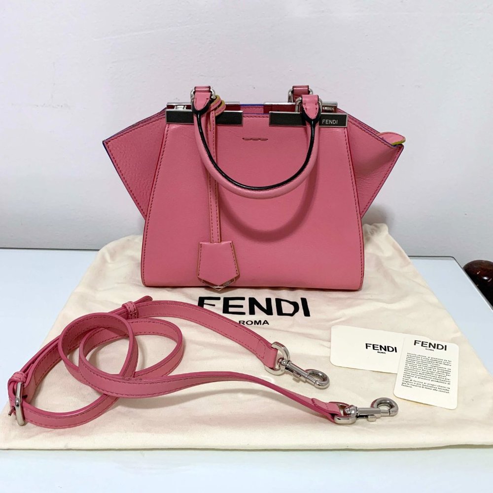 Fendi 3Jours Pink Crossbody Bag